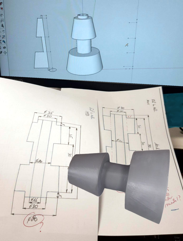 Schoenmakerij Naessens - Van Deynse - 3D Print Fietshouder